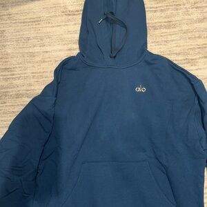 ALO Yoga Blue Accolade Hoodie